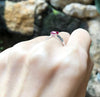 JR0374R - Ruby & Diamond Ring Set in 18 Karat White Gold Setting