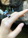 SJ2174 - Blue Sapphire, Pink Sapphire with Diamond Ring in 18 Karat White Gold Settings