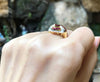 JR0221P - Ruby & Diamond Ring Set in 18 Karat Gold Settings