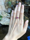 SJ2093 - Pink Sapphire Ring set in 18 Karat Rose Gold Settings