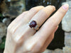 SJ1746 - GIA Certified Unheated 4 carat Ruby with Diamond Ring Set in 18 Karat Gold