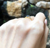 SJ1208 - Blue Sapphire with Diamond Ring Set in 18 Karat Gold Settings