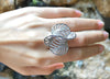 SJ1428 - Diamond Ring Set in 18 Karat White Gold Settings