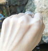 SJ2885 - Diamond Ring Set in 18 Karat White Gold Settings