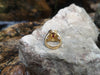 SJ1874 - Ruby with Diamond Ring Set in 18 Karat Gold Settings