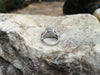SJ6099 - Blue Sapphire with Pink Sapphire and Diamond Ring Set in 18 Karat White Gold