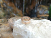SJ2187 - Green Sapphire with Diamond Ring Set in 18 Karat Rose Gold Settings