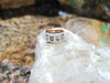 SJ2187 - Green Sapphire with Diamond Ring Set in 18 Karat Rose Gold Settings