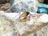 SJ2153 - Carved Aquamarine with Morganite Ring Set in 18 Karat Gold Settings