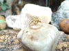 SJ6214 - Peridot with Diamond Ring Set in 18 Karat Gold Settings