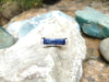 SJ2238 - Blue Sapphire with Diamond Ring Set in 18 Karat White Gold Settings