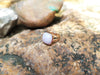 SJ2186 - Lavender Jade Ring Set in 18 Karat Rose Gold Settings
