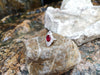 SJ2086 - Ruby with Diamond Ring Set in 18 Karat Gold Settings