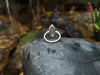 SJ6245 - Diamond with Blue Sapphire Ring Set in 18 Karat White Gold Settings