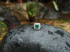 SJ6219 - Emerald with Diamond Ring Set in 18 Karat White Gold Settings