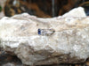 SJ2130 - Blue Sapphire with Diamond Ring Set in 18 Karat White Gold Settings