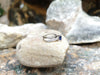 SJ1826 - Blue Sapphire with Diamond Ring Set in 18 Karat White Gold Settings