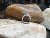 SJ6085 - Blue Sapphire with Diamond Ring Set in 18 Karat White Gold Settings