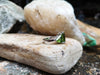 SJ2186 - Peridot Ring Set in 18 Karat White Gold Settings