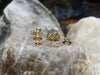 SJ2228 - Peridot with Diamond Earrings Set in 18 Karat Gold Settings