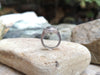 SJ6086 - Blue Sapphire with Diamond Ring Set in 18 Karat White Gold Settings