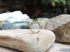 SJ1800 - Emerald with Diamond Ring Set in 18 Karat Gold Settings