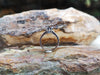 SJ6130 - Round Blue Sapphire with Diamond Ring Set in Platinum 950 Settings