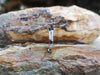 SJ6130 - Round Blue Sapphire with Diamond Ring Set in Platinum 950 Settings
