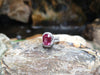 SJ1846 - GIA Certified Unheated 5cts Spinel with Diamond Ring Set in 18 Karat White Gold