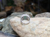 SJ1826 - Emerald with Diamond Ring Set in 18 Karat White Gold Settings