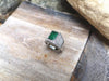 SJ1826 - Emerald with Diamond Ring Set in 18 Karat White Gold Settings