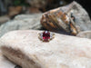 SJ1746 - GIA Certified Unheated 4 carat Ruby with Diamond Ring Set in 18 Karat Gold