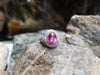SJ6135 - GIA Certified Unheated 4 Cts Pink Sapphire with Diamond Ring in 18Kt White Gold