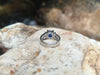 SJ1810 - Certified Royal Blue Sapphire with Diamond Ring Set in Platinum 950 Settings