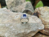 SJ6150 - GIA Certified 1.83 Cts Blue Sapphire with Diamond Ring Set in Platinum 950