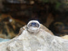 SJ6134 - Certified Ceylon Blue Sapphire with Diamond Ring Set in 18 Karat White Gold