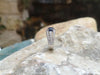 SJ6134 - Certified Ceylon Blue Sapphire with Diamond Ring Set in 18 Karat White Gold