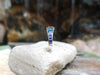 SJ1846 - Ruby, Emerald and Blue Sapphire Ring Set in 18 Karat White Gold Settings