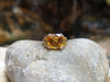 SJ1867 - Yellow Sapphire Ring Set in Platinum 950 Settings