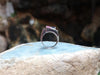 SJ2174 - Blue Sapphire, Pink Sapphire with Diamond Ring in 18 Karat White Gold Settings
