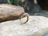 SJ1946 - Ruby with Diamond Ring Set in 18 Karat Gold Settings