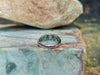 SJ1930 - Emerald with Diamond Ring Set in 18 Karat White Gold Settings