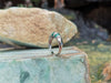 SJ1930 - Emerald with Diamond Ring Set in 18 Karat White Gold Settings