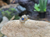 SJ1915 - Blue Sapphire with Diamond Ring Set in 18 Karat Gold Settings