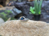 SJ6041 - Blue Sapphire Ring Set in 18 Karat White Gold Settings