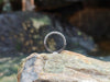 SJ1786 - Emerald with Diamond Ring Set in 18 Karat White Gold Settings