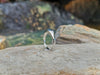 SJ1914 - Blue Sapphire with Diamond Ring Set in 18 Karat White Gold Settings