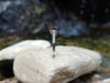 SJ1432 - Blue Sapphire 0.94 Carat with Diamond 0.18 Carat Ring Set in 18 Karat White Gold