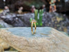SJ6175 - Cabochon Blue Sapphire with Diamond Ring Set in 18 Karat Gold Settings