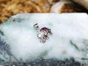 SJ1786 - Ruby with Diamond Elephant Pendant Set in 18 Karat White Gold Settings